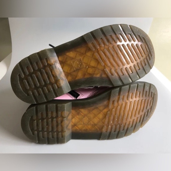 Dr. Martens Junior 1460 Patent Leather Boots Pink Size: US 4M 5L EUR 36 - Picture 12 of 12